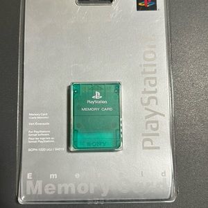SONY PlayStation PSOne memory card SCPH-1020